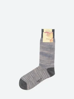 Fashion - Autumn Shade Mid Calf Sock in Fog Grey Socks