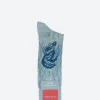 Fashion - Koi Fish Crew Sock in Spa Green Socks