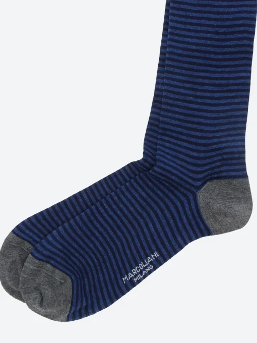 New - Palio Stripe Sock in Royal Blue Socks