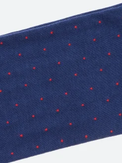 Sale - Pin Dot Socks in Cobalt Blue Socks