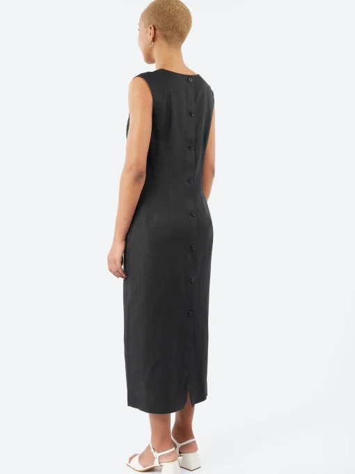 New - Back Button Dress in Women Dresses