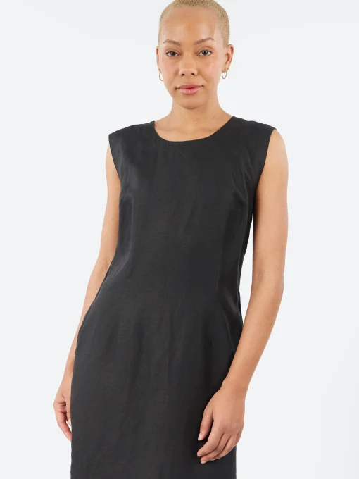 New - Back Button Dress in Women Dresses