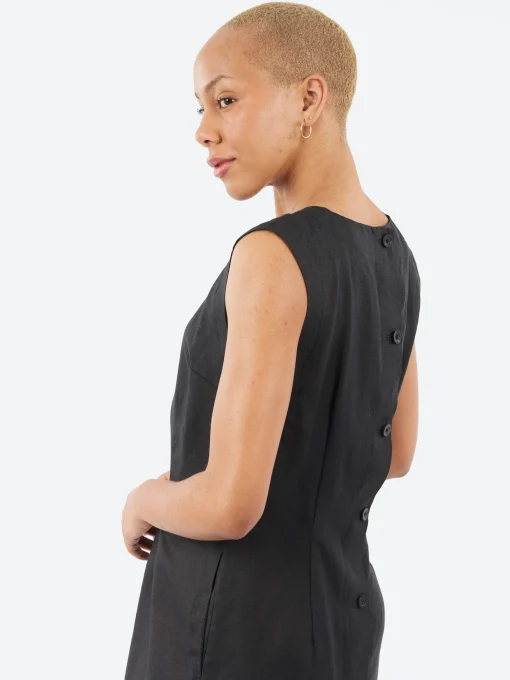 New - Back Button Dress in Women Dresses