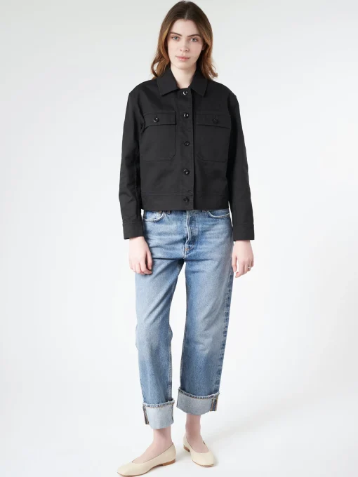 Clearance - MHL Cropped Worker Jacket in Women Outerwear