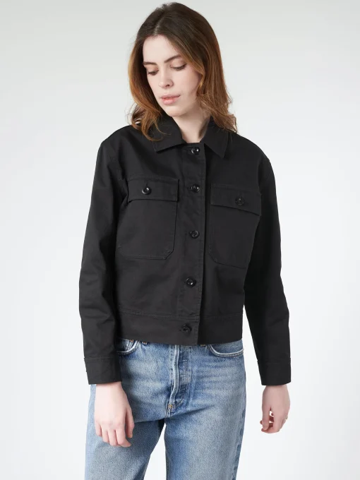 Clearance - MHL Cropped Worker Jacket in Women Outerwear