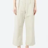 Clearance - MHL Pleated Crop Trousers in Pale Stone Women Pants | Overalls & Jumpsuits