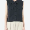 Best - MHL Sleeveless Workshirt in Women Tops & Blouses | Button-Ups