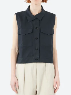 Best - MHL Sleeveless Workshirt in Women Tops & Blouses | Button-Ups