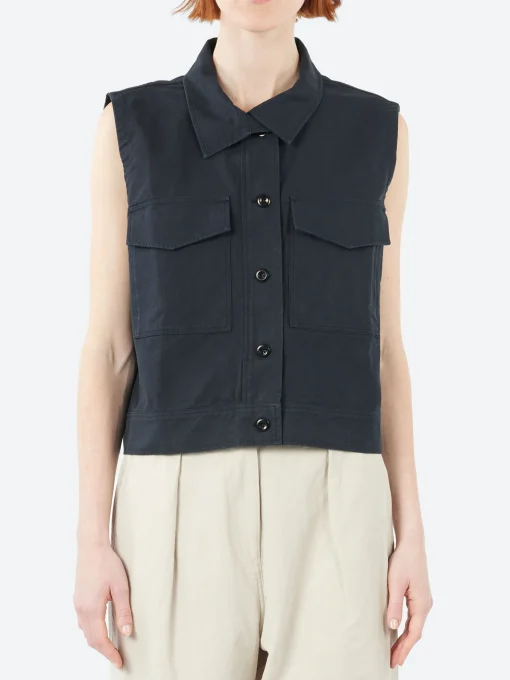 Best - MHL Sleeveless Workshirt in Women Tops & Blouses | Button-Ups
