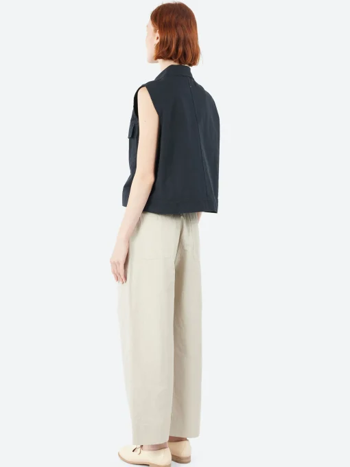 Best - MHL Sleeveless Workshirt in Women Tops & Blouses | Button-Ups