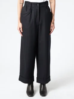 Hot - Relaxed Crop Flannel Pant in Women Pants