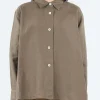 Best - Swing Shirt in Bay Leaf Women Tops & Blouses | Button-Ups