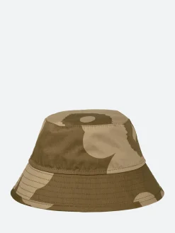 Outlet - Ihanteena Bucket Hat in Brown and Beige Women Hats | Hats