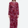 Hot - Lae Pikkuinen Unikko Dress in Pink Red Women Overalls & Jumpsuits | Dresses