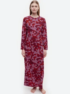 Hot - Lae Pikkuinen Unikko Dress in Pink Red Women Overalls & Jumpsuits | Dresses