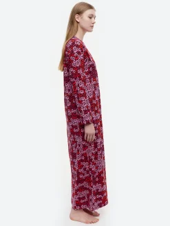 Hot - Lae Pikkuinen Unikko Dress in Pink Red Women Overalls & Jumpsuits | Dresses