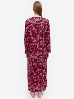Hot - Lae Pikkuinen Unikko Dress in Pink Red Women Overalls & Jumpsuits | Dresses