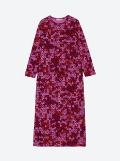 Hot - Lae Pikkuinen Unikko Dress in Pink Red Women Overalls & Jumpsuits | Dresses