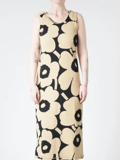 Hot - Simpukka Unikko Dress in Beige/Black Women Dresses