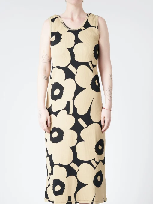 Hot - Simpukka Unikko Dress in Beige/Black Women Dresses