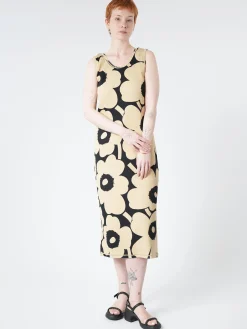 Hot - Simpukka Unikko Dress in Beige/Black Women Dresses
