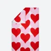 Discount - Sydämet Duvet Core in White, Pink and Red Homeware