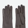 Fashion - 1018 Deerskin Short Gloves in Brown Gloves