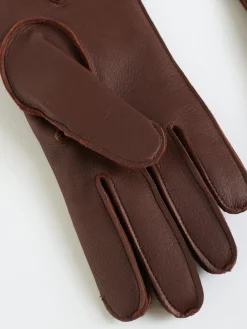Hot - 1018 Deerskin Short Gloves in Horse 22 Gloves