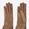 Hot - 2777 Nappa Short Gloves in Luggage Women Gloves | Belts