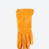 Fashion - 2777 Nappa Short Gloves in Senape Women Gloves | Belts