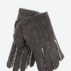Fashion - Shearling Gloves in Black Gloves