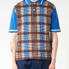 New - Checked Cotton Polo Shirt in Polos