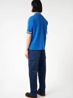 New - Checked Cotton Polo Shirt in Polos