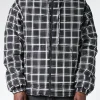 New - Checked Jacket in Black and White Outerwear