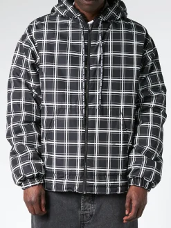 New - Checked Jacket in Black and White Outerwear