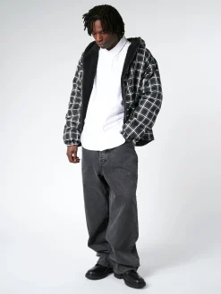 New - Checked Jacket in Black and White Outerwear