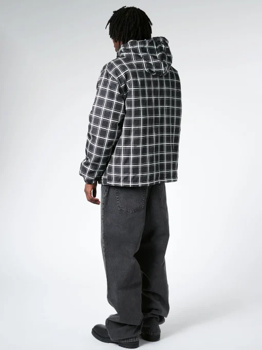 New - Checked Jacket in Black and White Outerwear