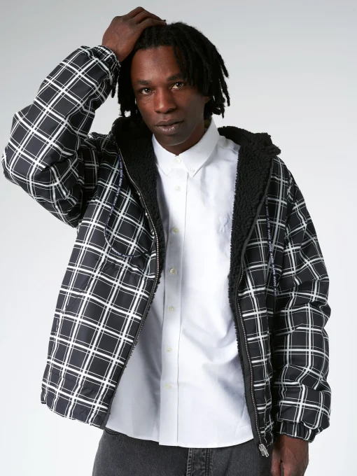 New - Checked Jacket in Black and White Outerwear