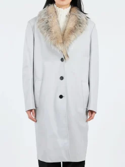 Online - Nappa Leather Coat in Women Outerwear