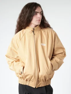 Hot - Organic Gabardine Oversized Bomber in Outerwear