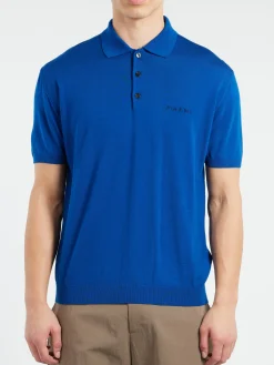Discount - Polo Shirt with Mending in Polos | Knitwear