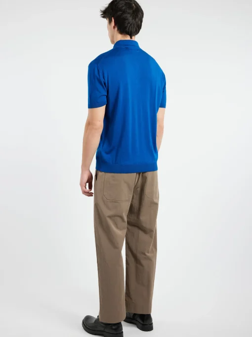 Discount - Polo Shirt with Mending in Polos | Knitwear