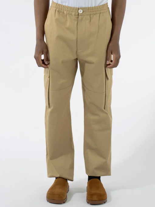 Clearance - Tropical Wool Cargo Pants in Pompeii Pants