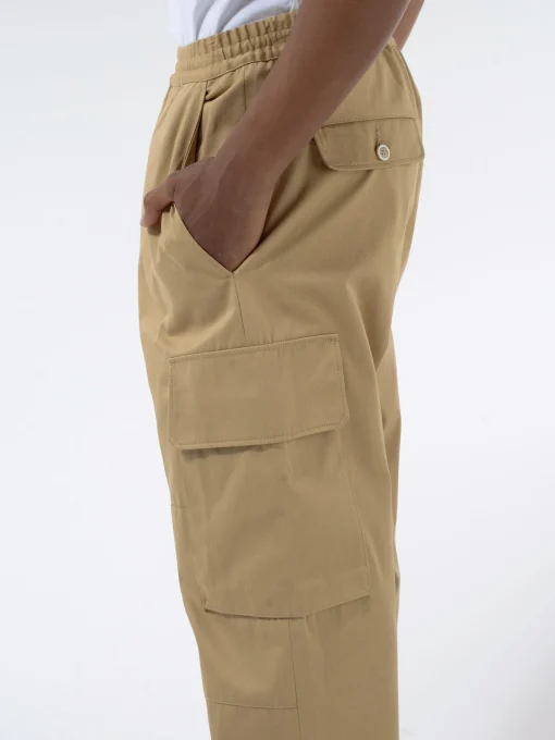 Clearance - Tropical Wool Cargo Pants in Pompeii Pants