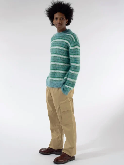 Clearance - Tropical Wool Cargo Pants in Pompeii Pants