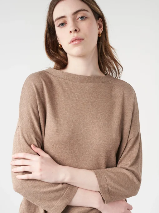 Hot - Boatneck Shirt in Women Tops & Blouses | T-Shirts