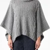 Best - Turtleneck Poncho in Women Tops & Blouses | Knitwear