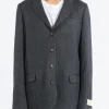Discount - Melfi Blazer in Nero Lavato Women Outerwear | Blazers
