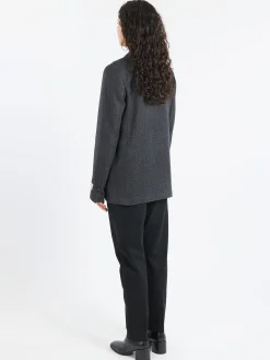 Discount - Melfi Blazer in Nero Lavato Women Outerwear | Blazers