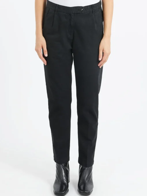 Discount - Melu70 Pant in Nero Lavato Women Pants